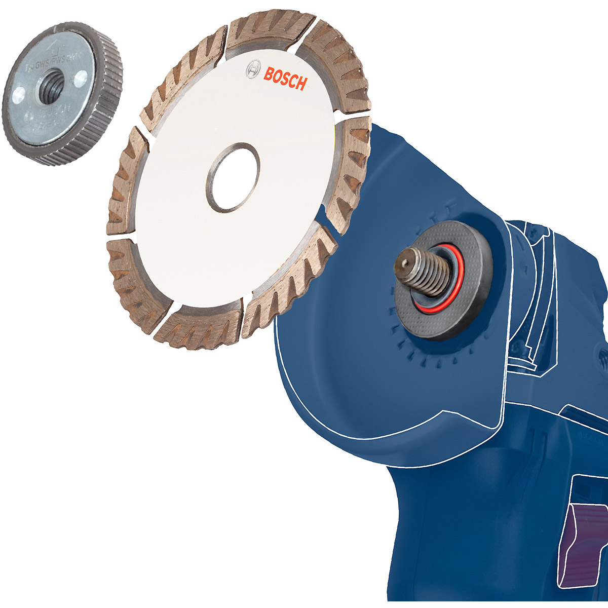 Bosch EXPERT MultiMaterial Diamanttrennscheiben, für Tischsägen