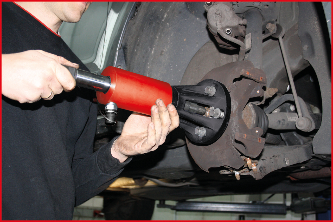 KS Tools Antriebswellen-Auspressvorrichtungs-Satz, 2-tlg, 4- und 5-Loch
