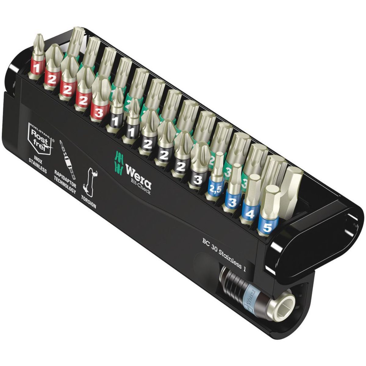 Wera Bit-Check 30 Stainless 1, 30-teilig