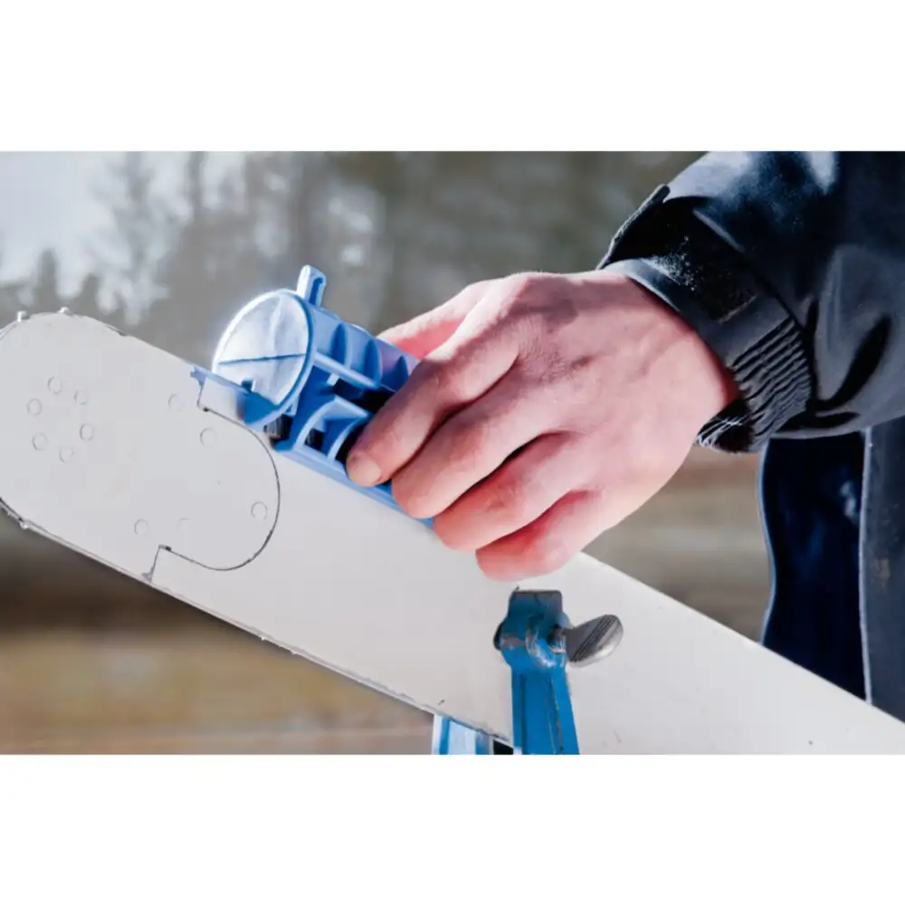 PFERD TOOLS Universal-Kantenfeile (UKF) inkl. Feile 110mm zur Kantenbearbeitung, Entgraten, Anfasen