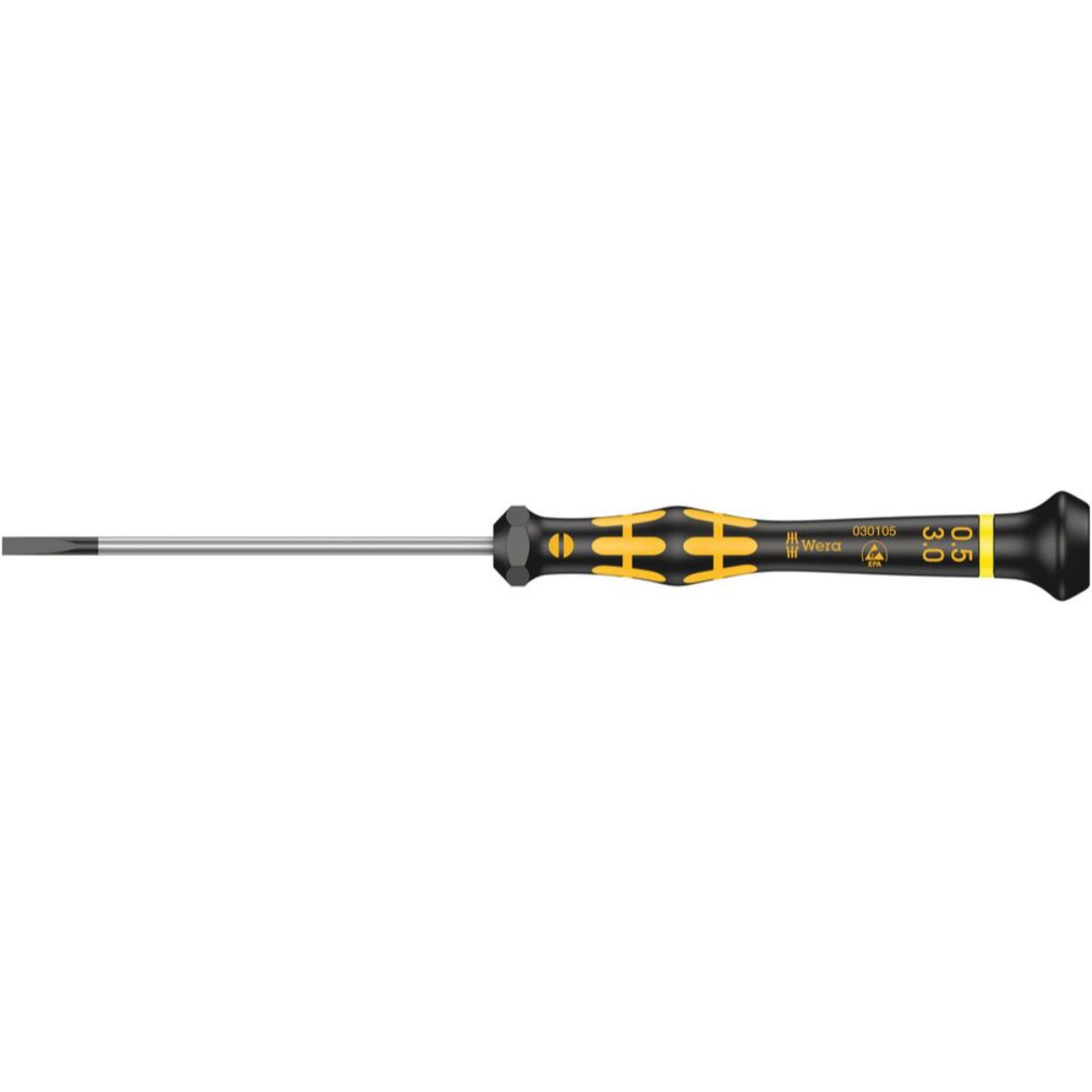Wera 1578 A ESD Kraftform Micro Schlitz-Schraubendreher
