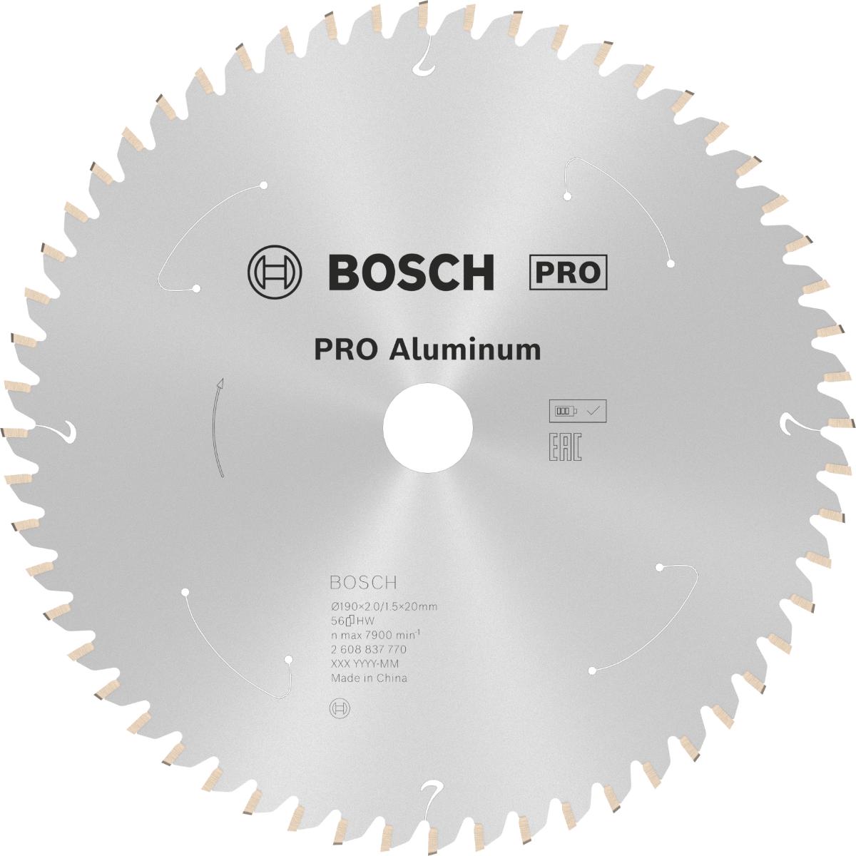 Bosch PRO Akku-Kreissägeblatt Standard for Aluminium