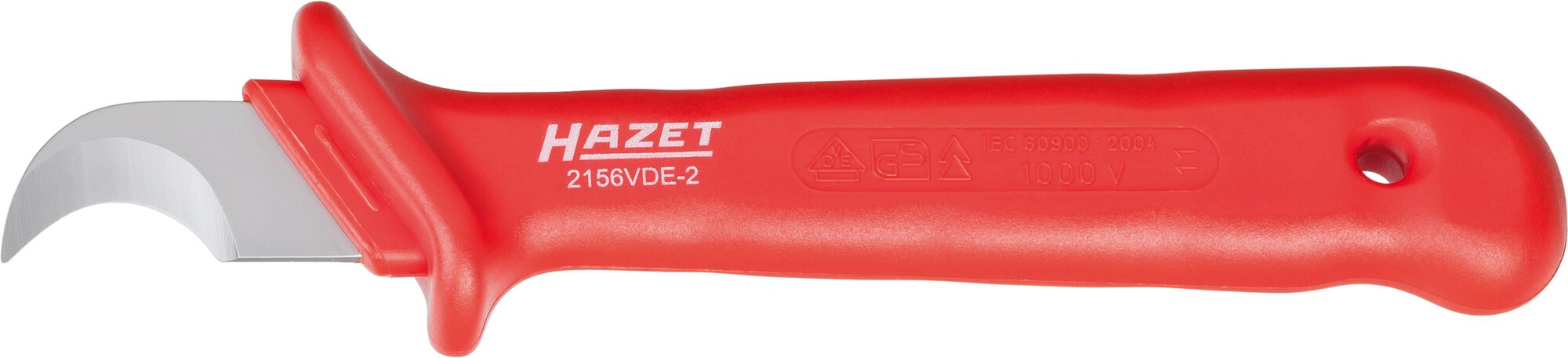 HAZET Kabel- und Abisoliermesser, schutzisoliert