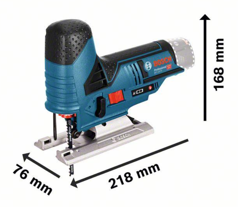Bosch Akku-Stichsäge GST 12V-70, Solo Version, L-BOXX