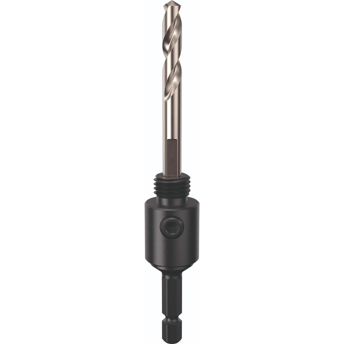 Bosch Aufsteckhalter und Zentrierbohrer für Lochsäge, 14-30 x 44 mm für LS 14-30,HEX,S 6,35