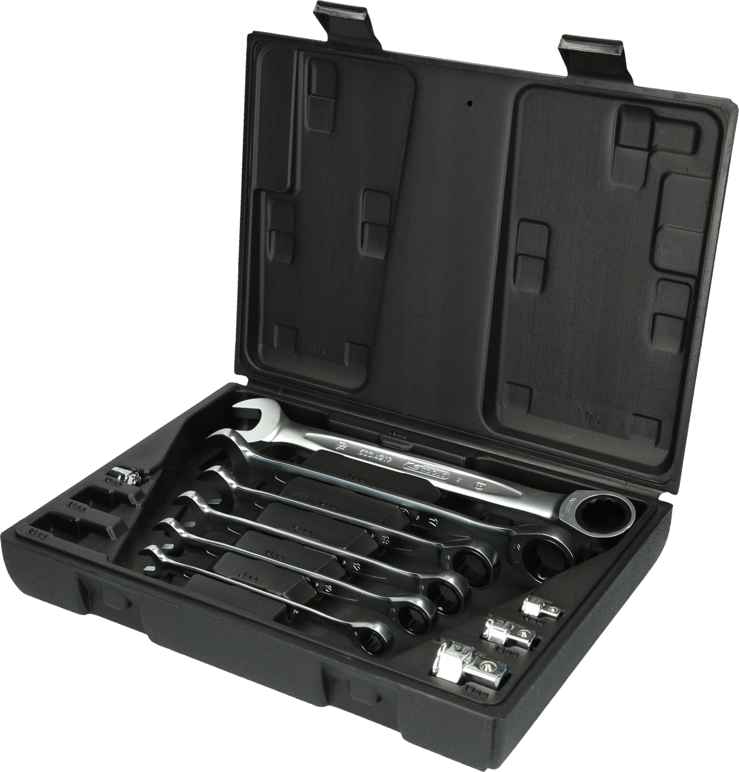 KS Tools GEARplus Ratschenringmaulschlüssel-Satz, 10-tlg