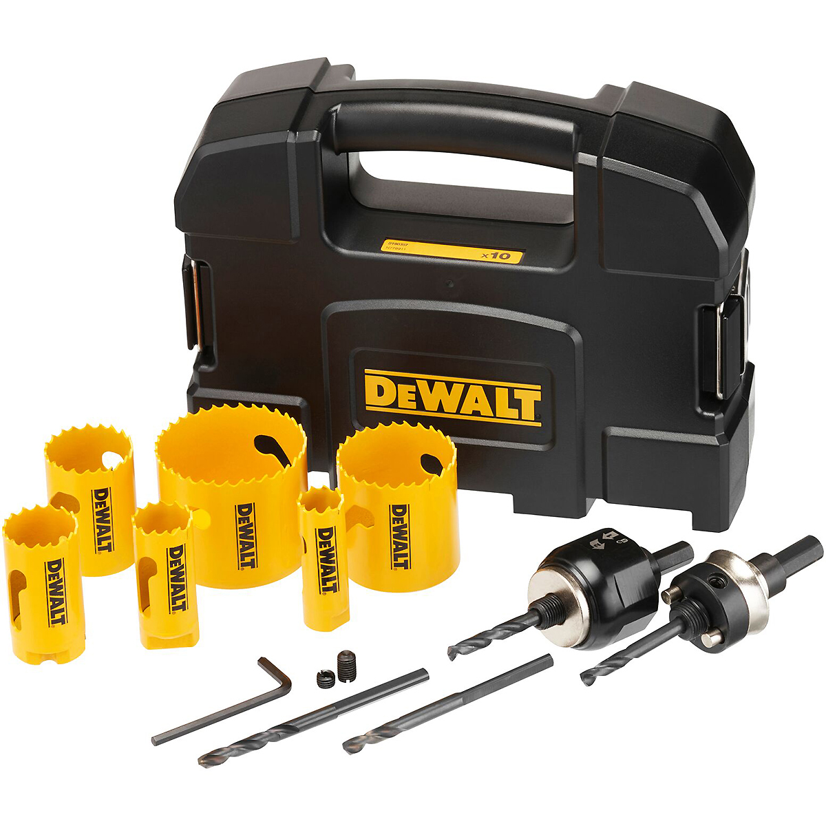 DEWALT EXTREME Bi-Metall Lochsägen-Set Universal 10-tlg.