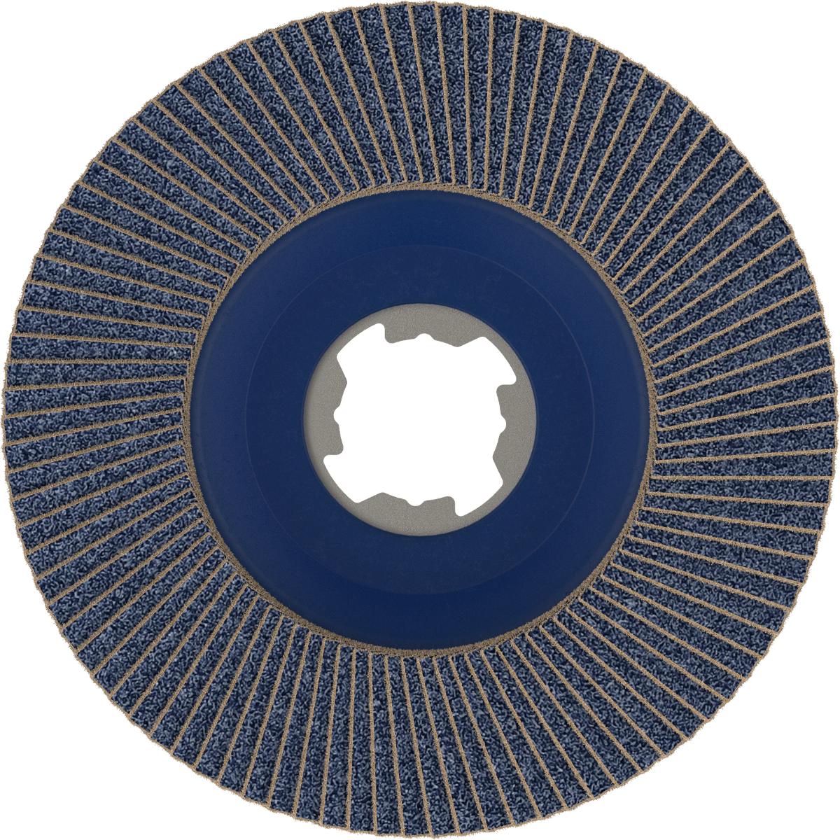 Bosch PRO Fächerschleifscheibe X571 Best for Metal, gewinkelt, Fiber
