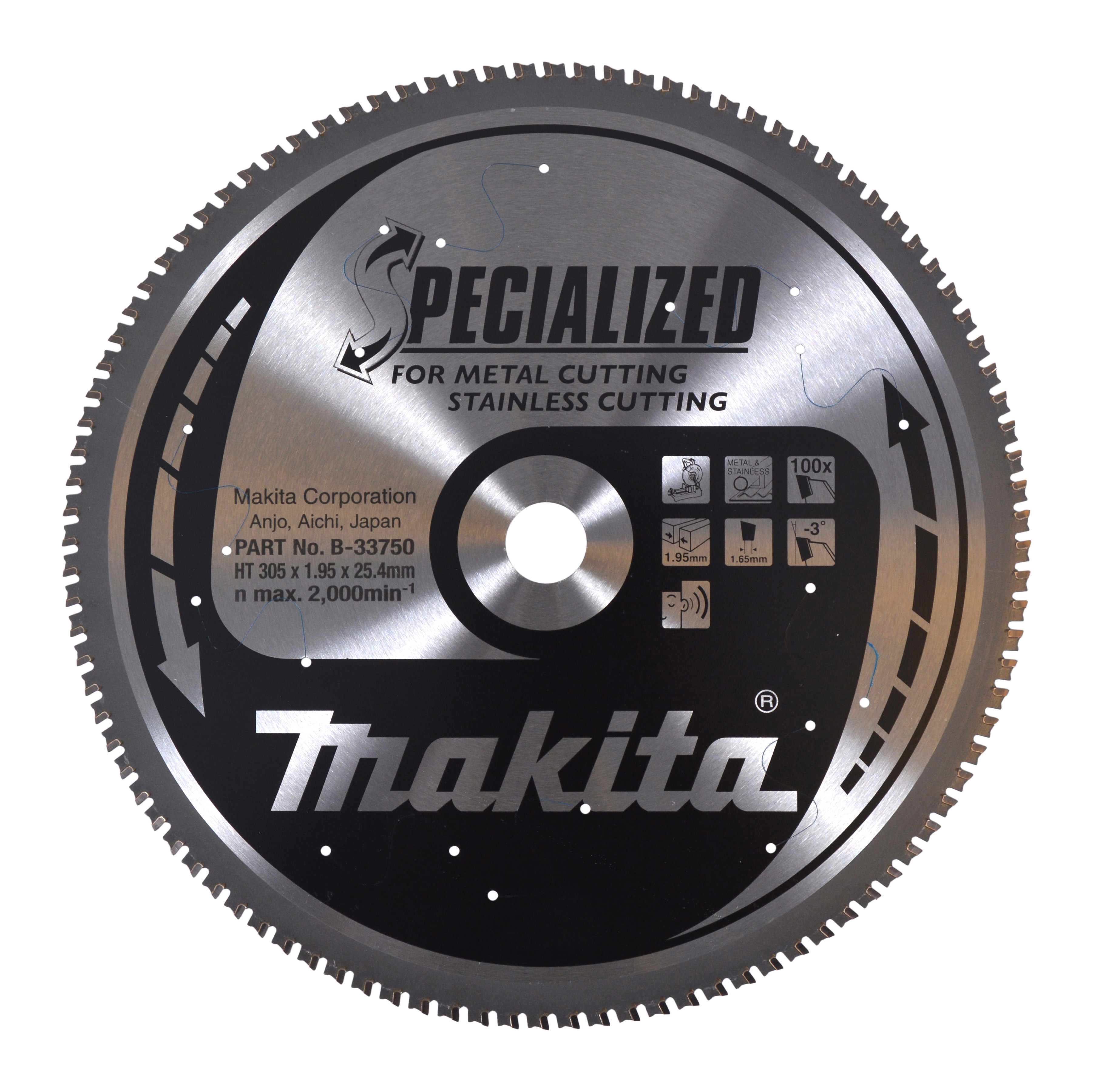 Makita SPECIALIZED Sägeb.305x1"x100Z - B-33750