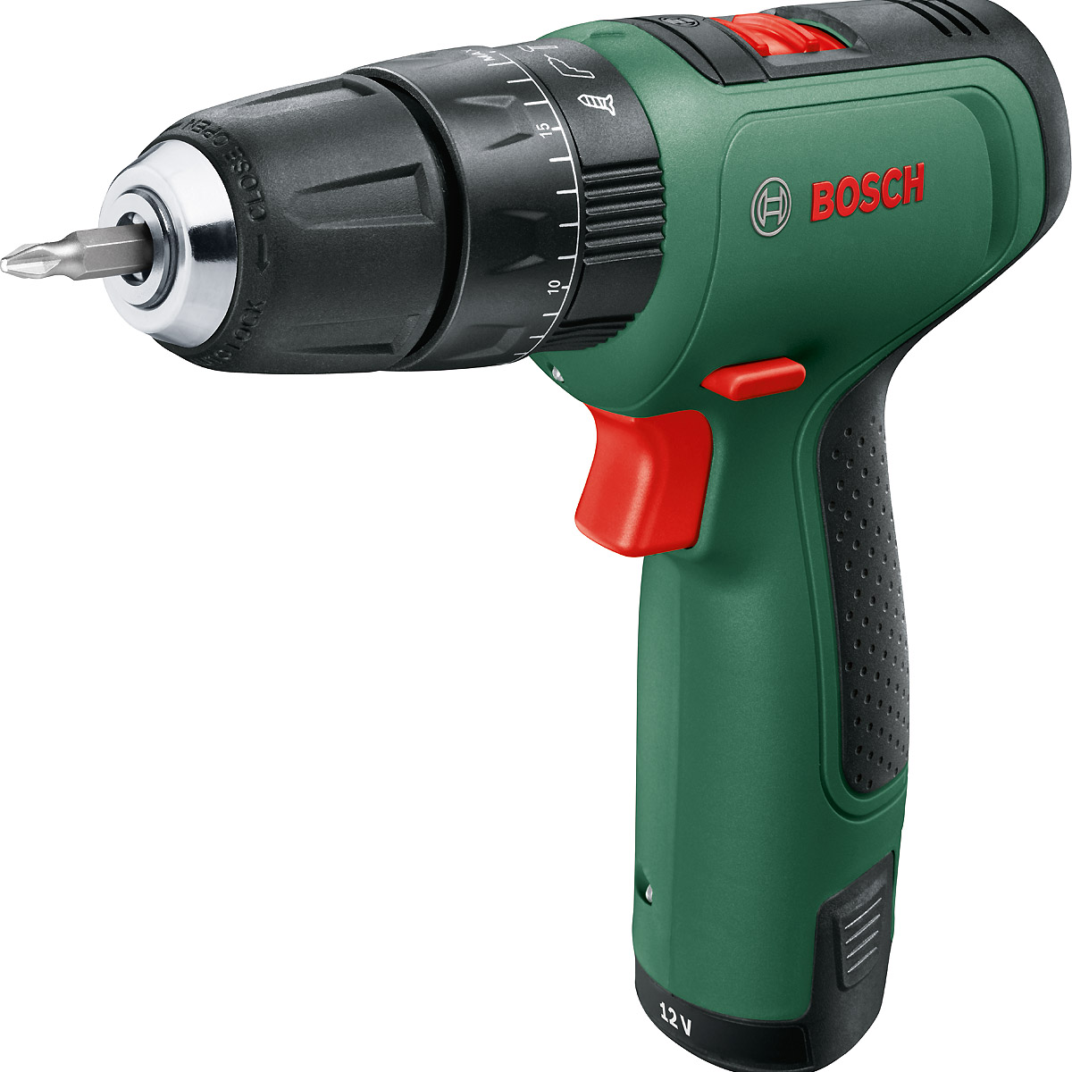 Bosch Akku-Zweigang-Schlagbohrschrauber EasyImpact 1200 mit 1x Akkupack, Ladegerät