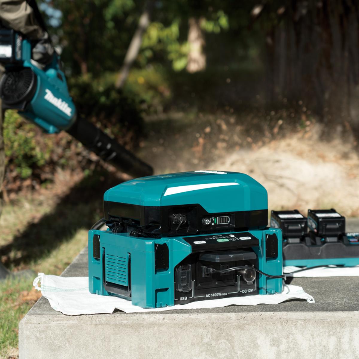 Makita Stromwandler MAKPAC 1.400 W - 230V - 12V - BAC01