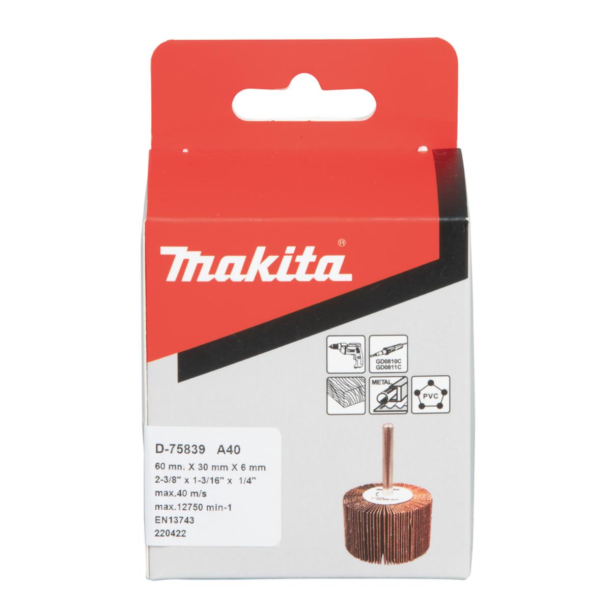 Makita Lamellenschleifer 6mm Aufnahme Ø 60 mm