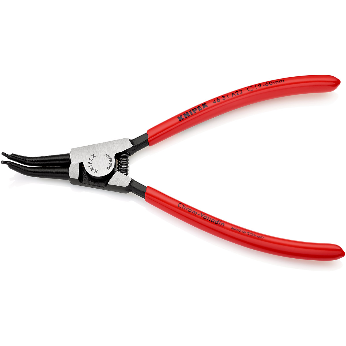 KNIPEX Sicherungsringzange angewinkelt