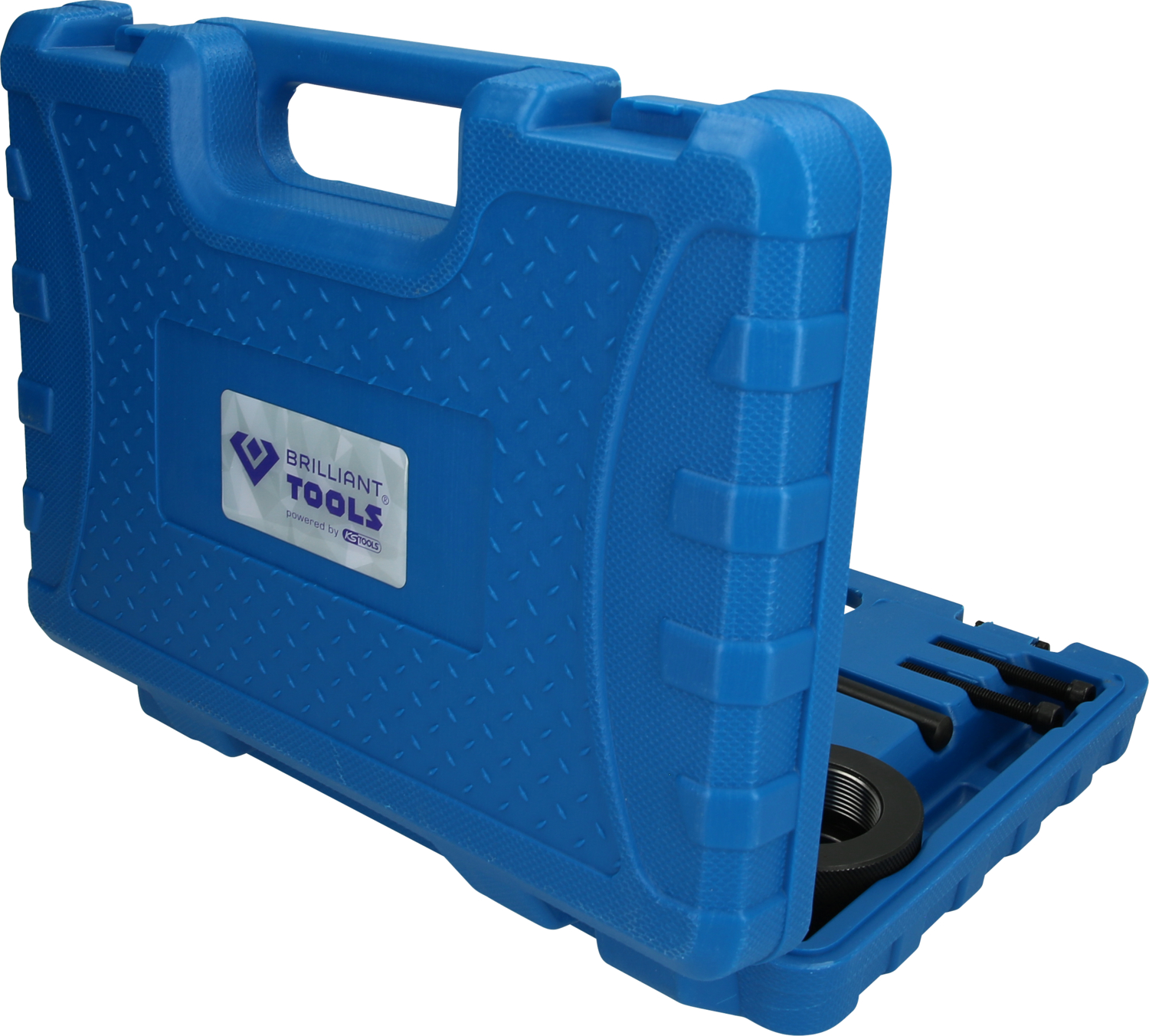 Brilliant Tools Montagewerkzeug für Stoßdämpfer mit Zuganschlagsfeder, 8-tlg - BT651100
