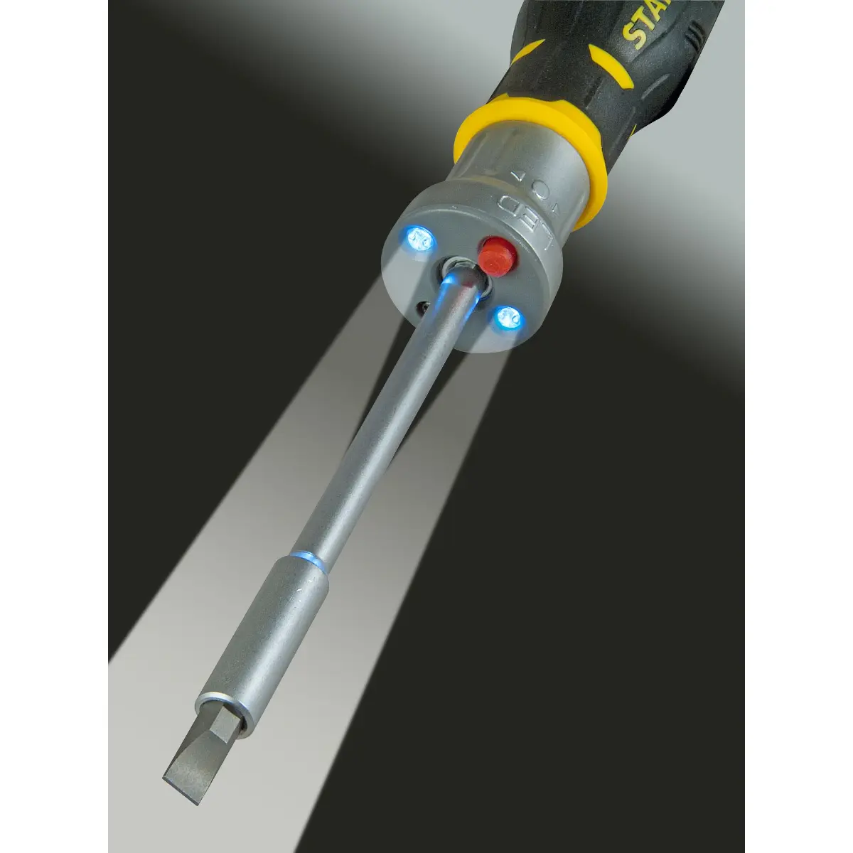 STANLEY FATMAX Schraubendreher Bit-Schraubendreher mit Ratsche Inklusive 12 Bits