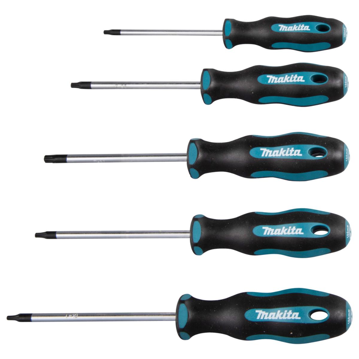 Makita Schraubendreher-Set Torx magnetisch 5-teilig 
