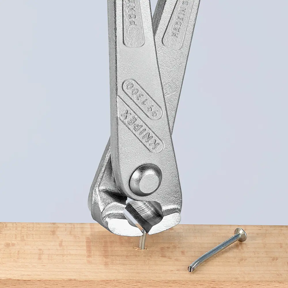 KNIPEX Kraft-Monierzange hochübersetzt glanzverzinkt 300 mm