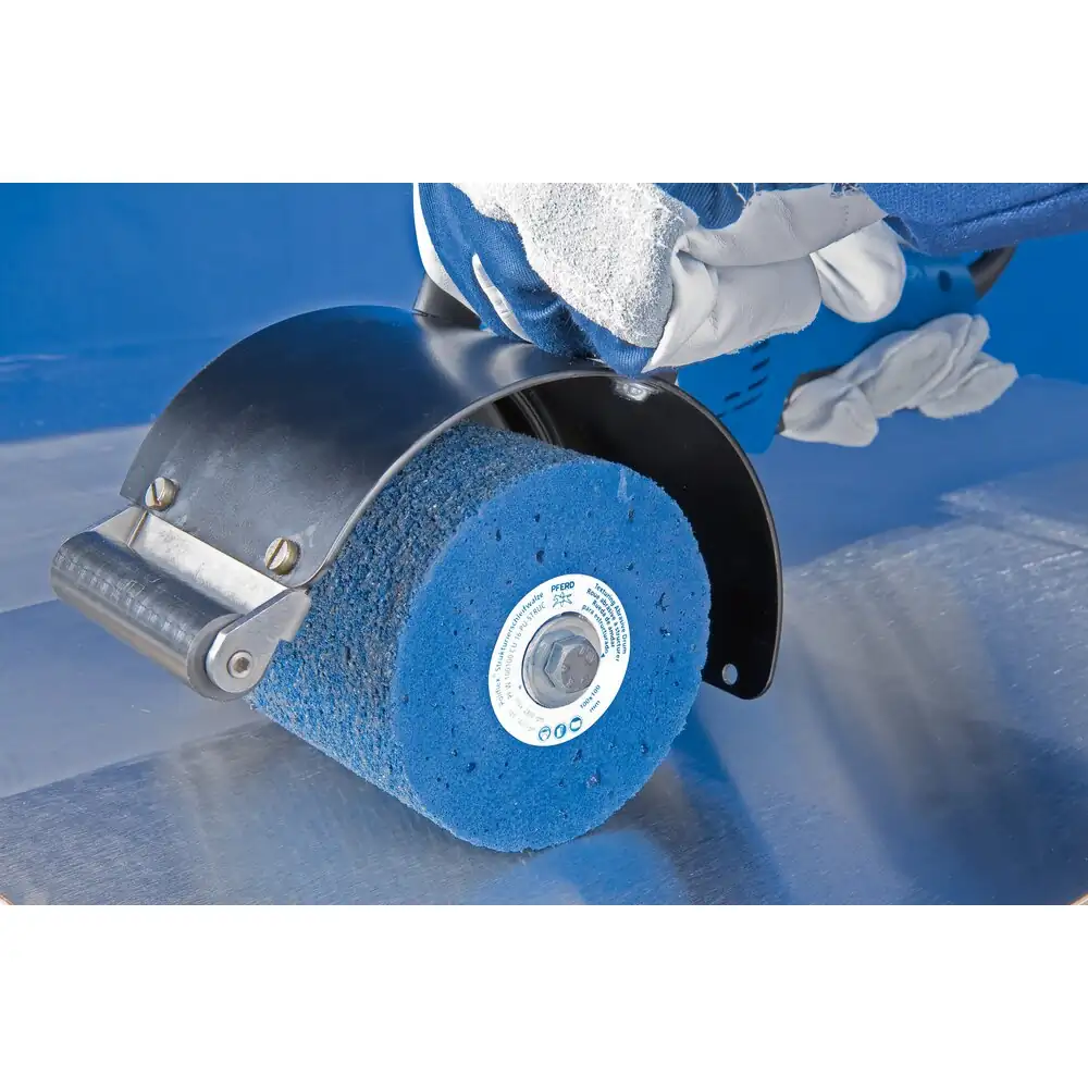 PFERD TOOLS Poliflex Walze PU-STRUC SIC16 zum Strukturieren mit Walzenantrieb