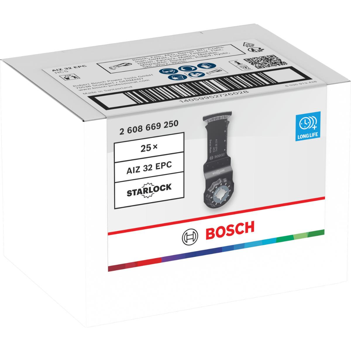 Bosch AIZ 32 EPC Holz Tauchsägeblatt, Starlock, 32 x 50 mm,1-Stück
