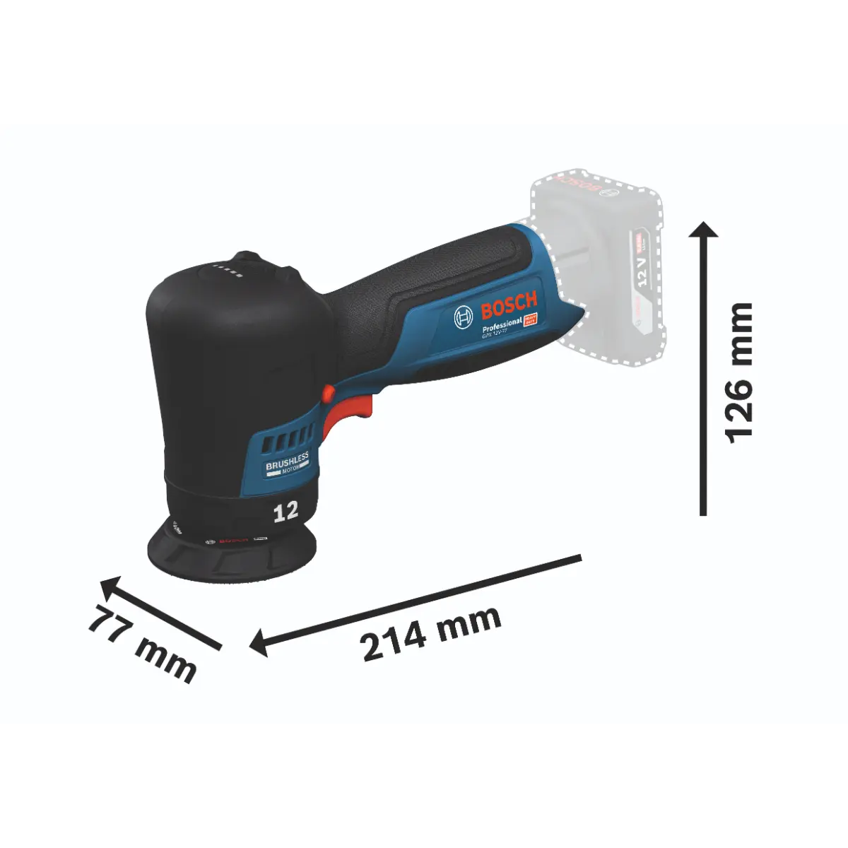 Bosch Polierer GPX 12V-77