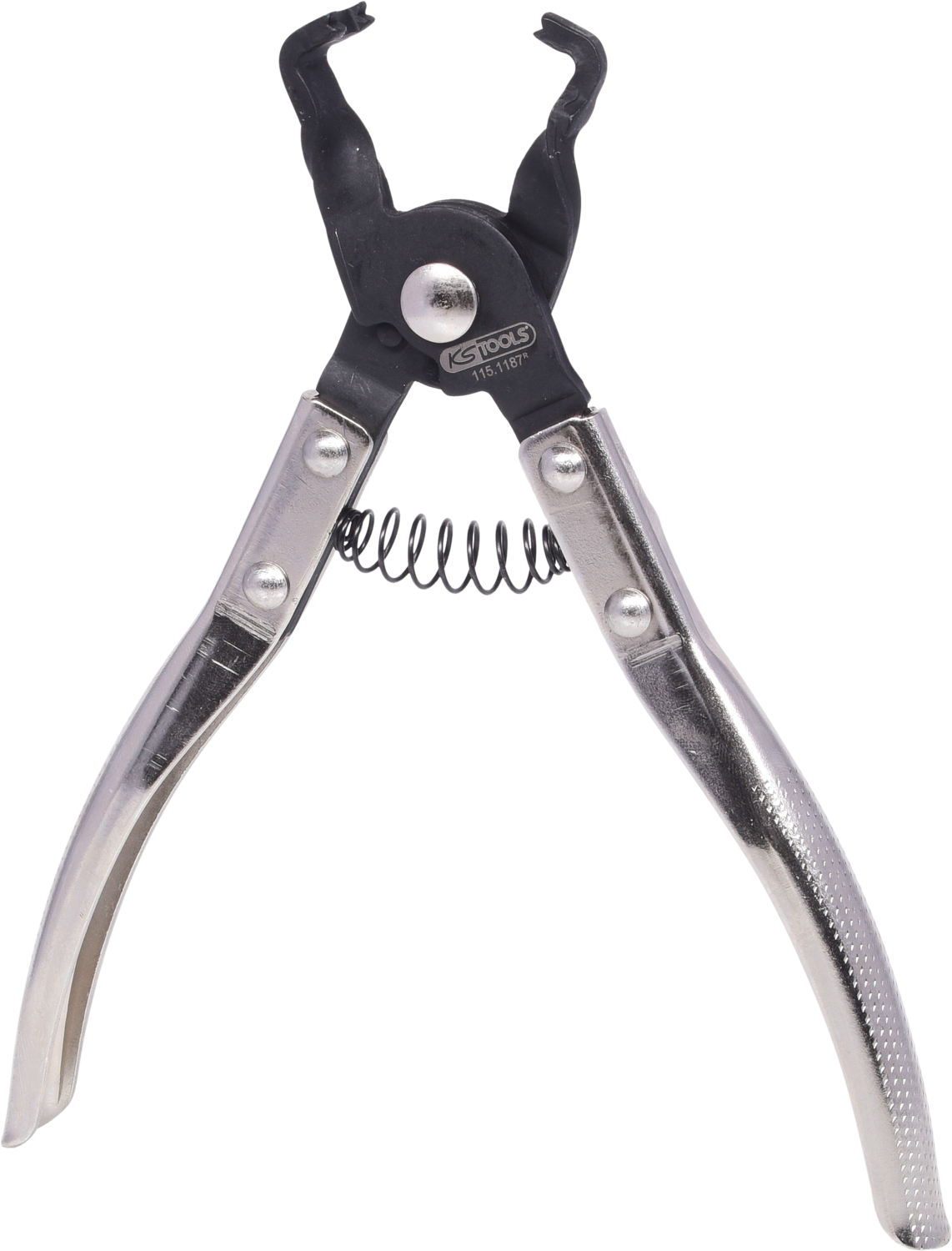 KS Tools Schlauchschellenzange mit Prismenaufnahme, 8-18mm