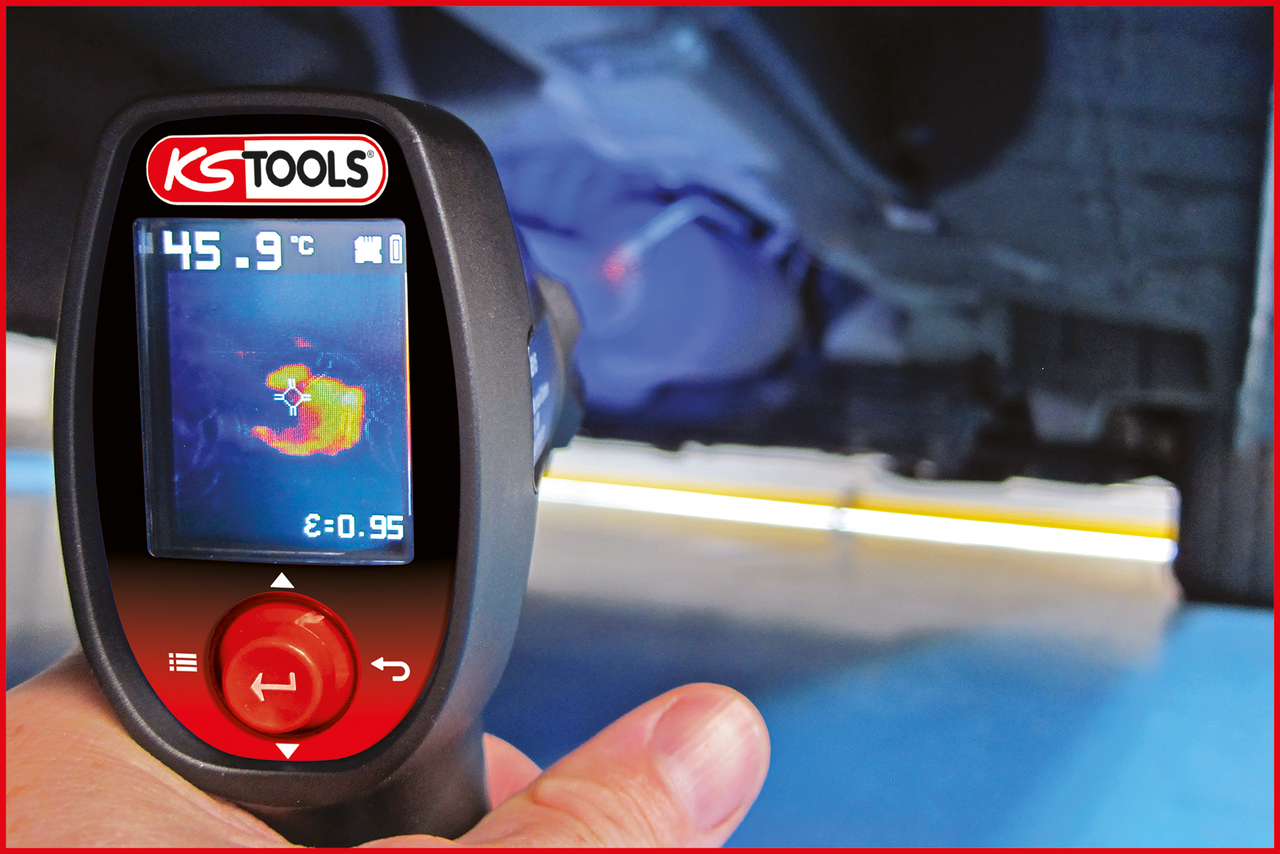 KS Tools Wärmebildkamera mit UV-Lampe
