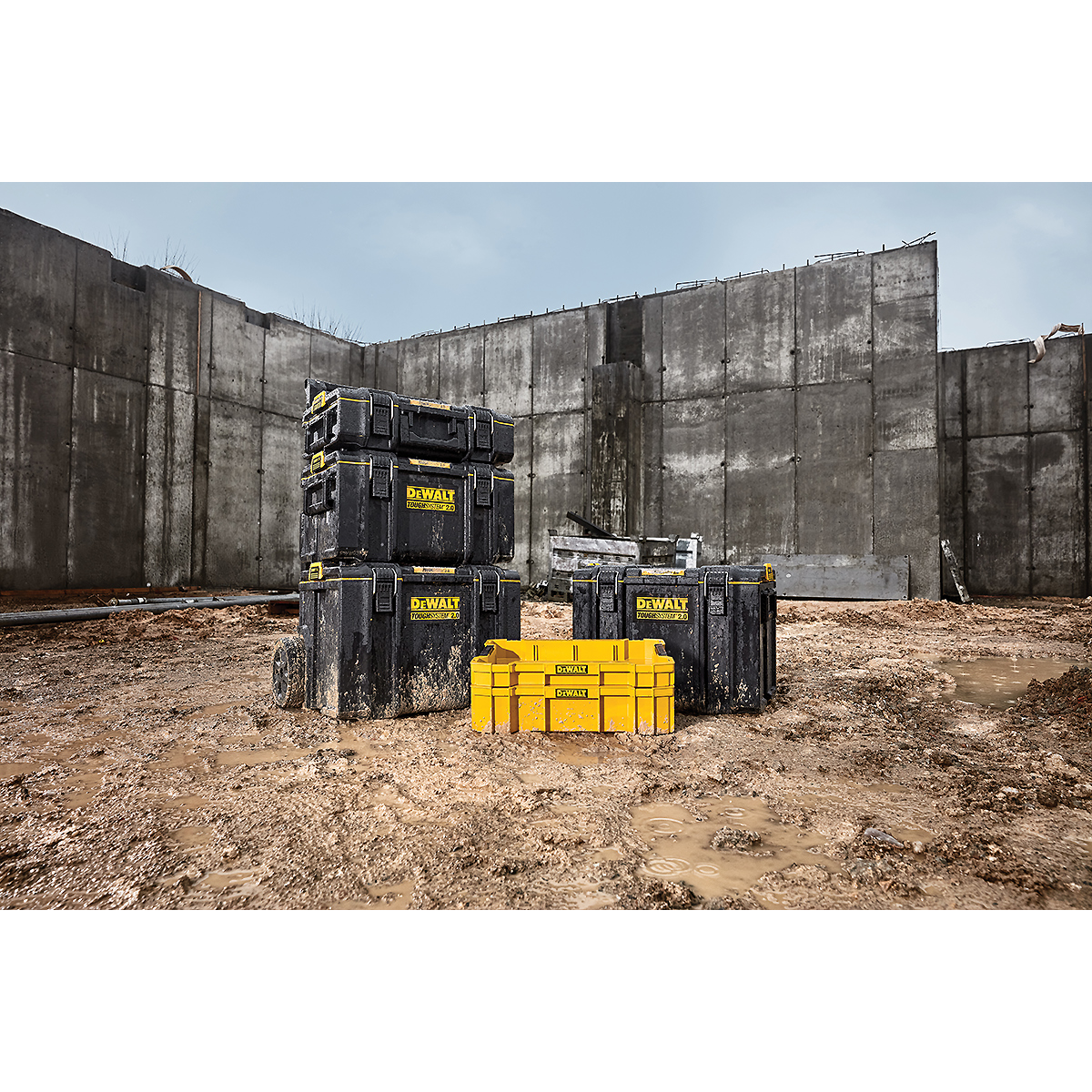 DEWALT TOUGHSYSTEM 2.0 Flache Trage