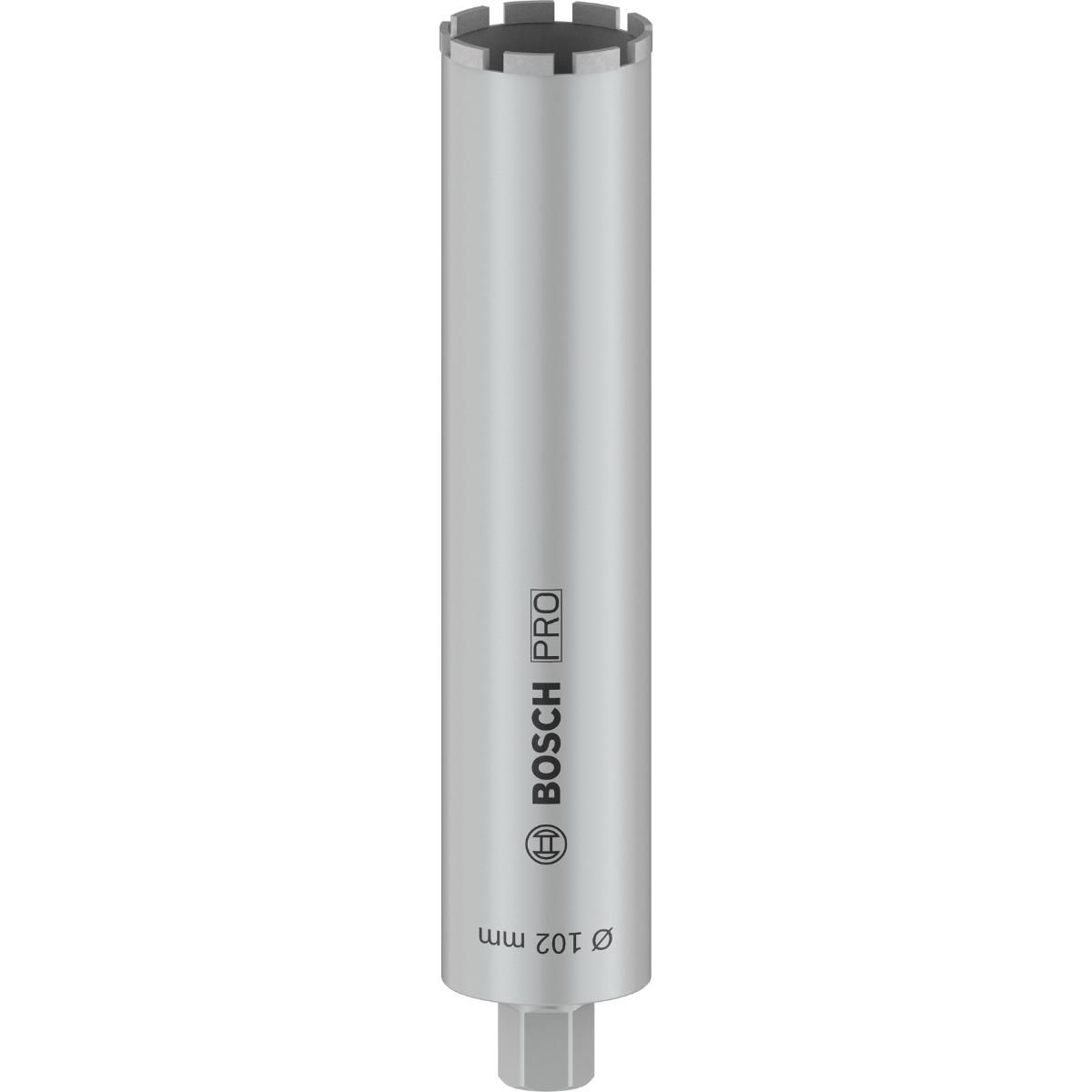 Bosch PRO Diamantbohrkrone Standard for Concrete 1 1/4 Zoll UNC, 102 mm, 450 mm, 9, 10 mm
