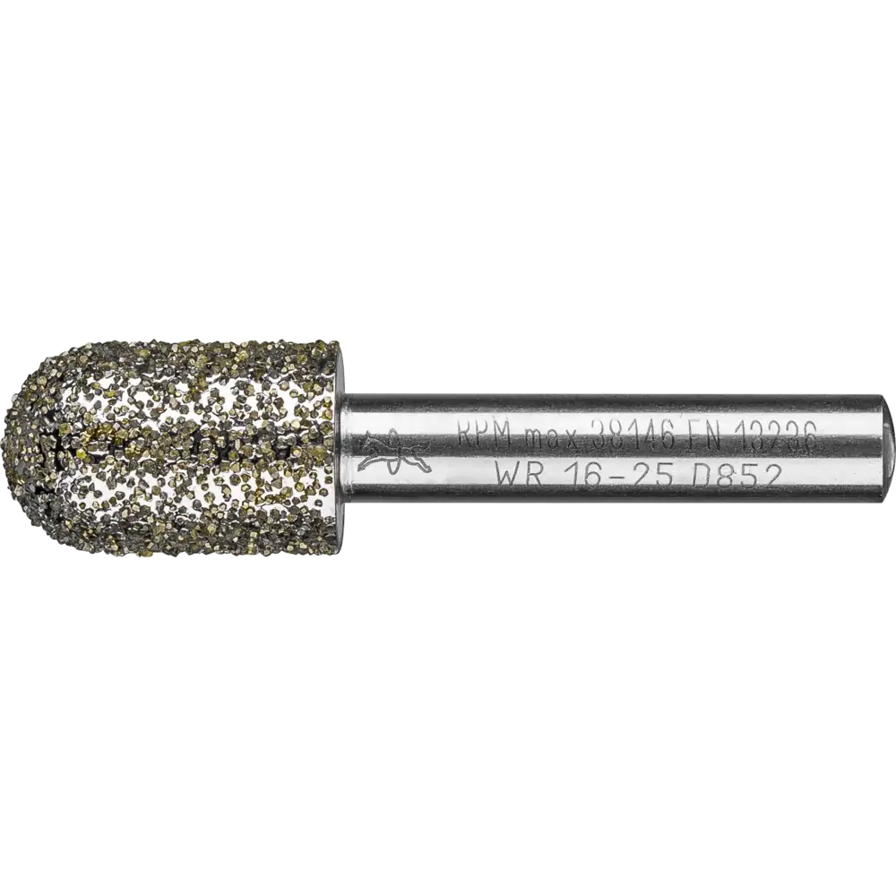 PFERD TOOLS Diamant-Schleifstift Walzenrund zum Entgraten