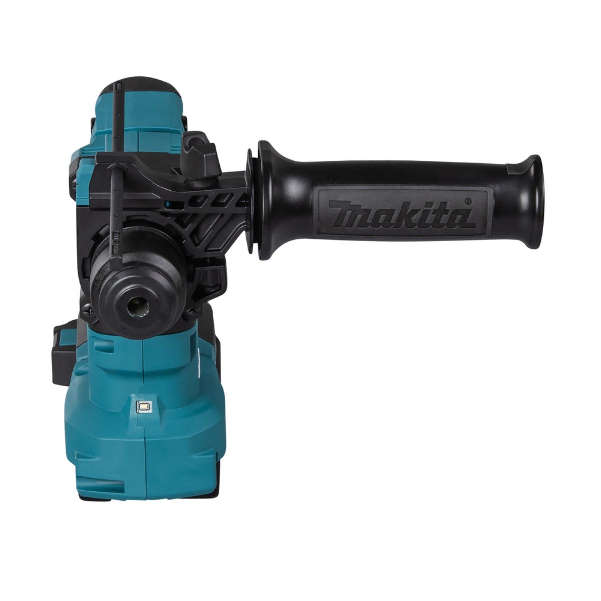 Makita Akku-Kombihammer für SDS-PLUS 18V/5,0 Ah, 2 Akkus + Ladegerät+Staubabsaugung DX16 im MAKPAC