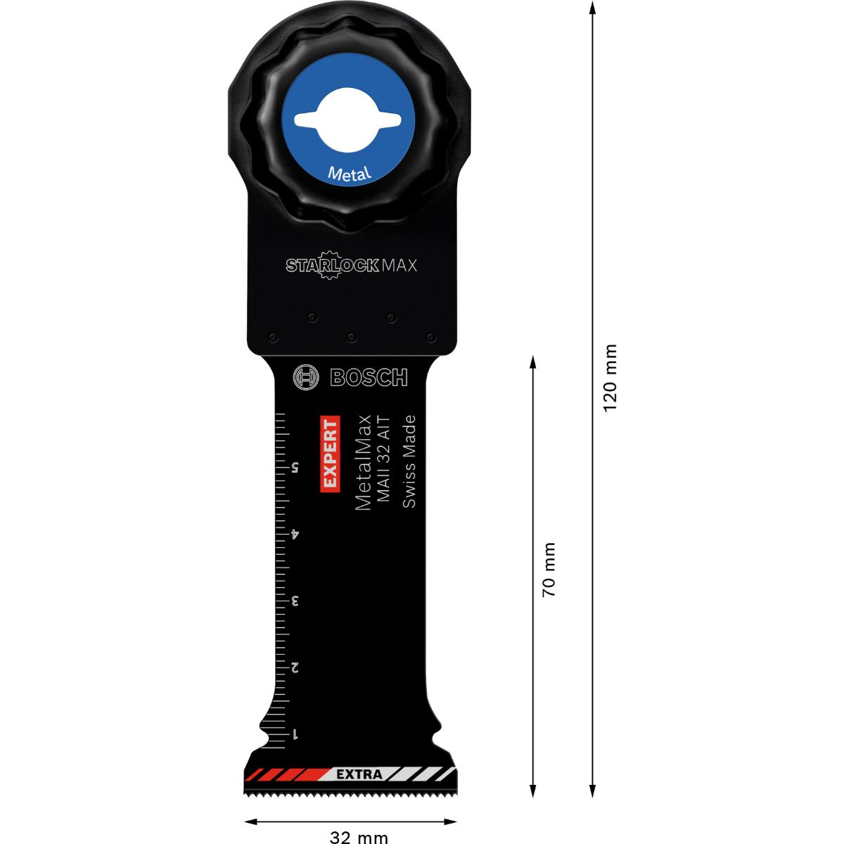 Bosch EXPERT MAII 32 AIT MetalMax Tauchsägeblatt, 32 x 70 mm