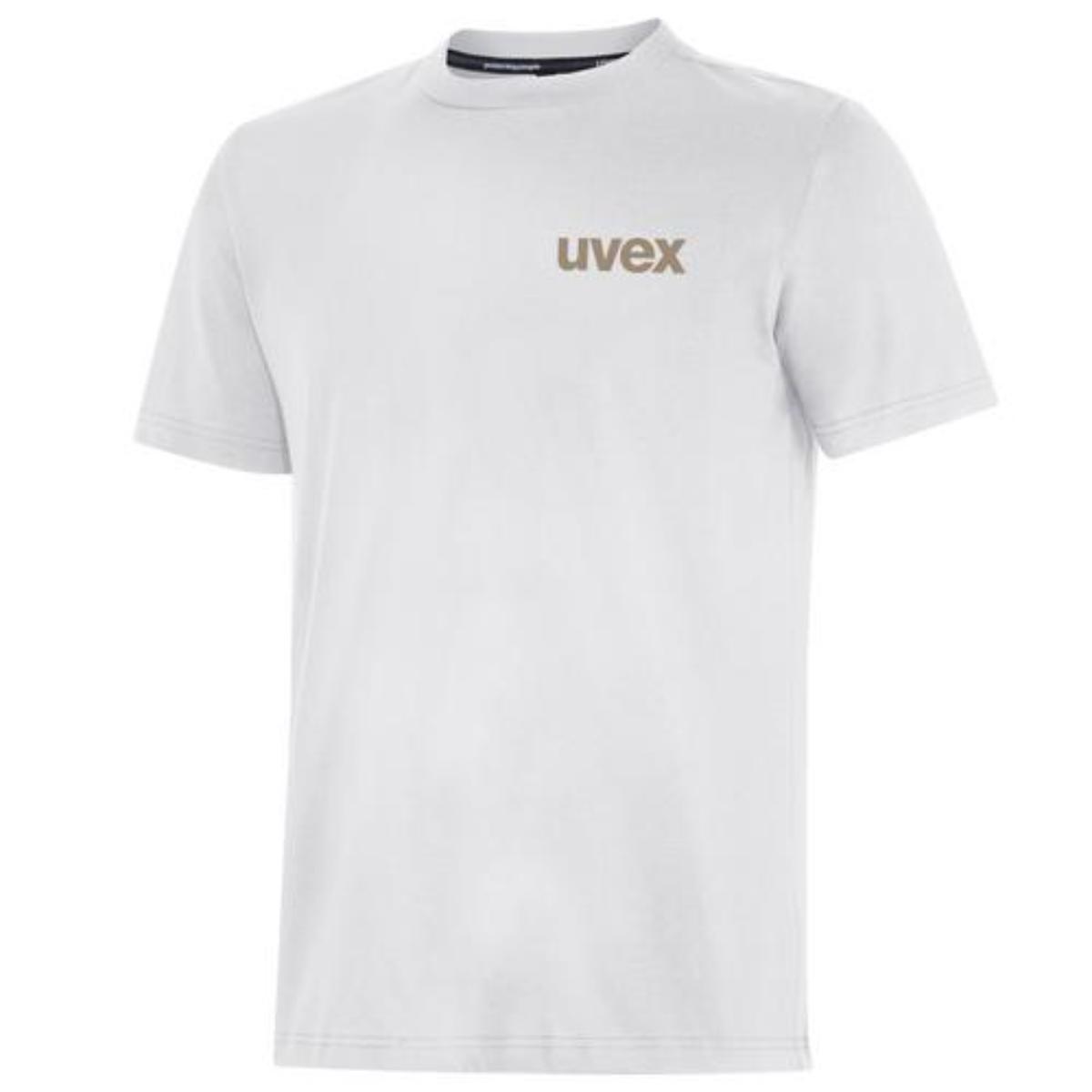 uvex corporate 26 T-Shirt Herren weiß