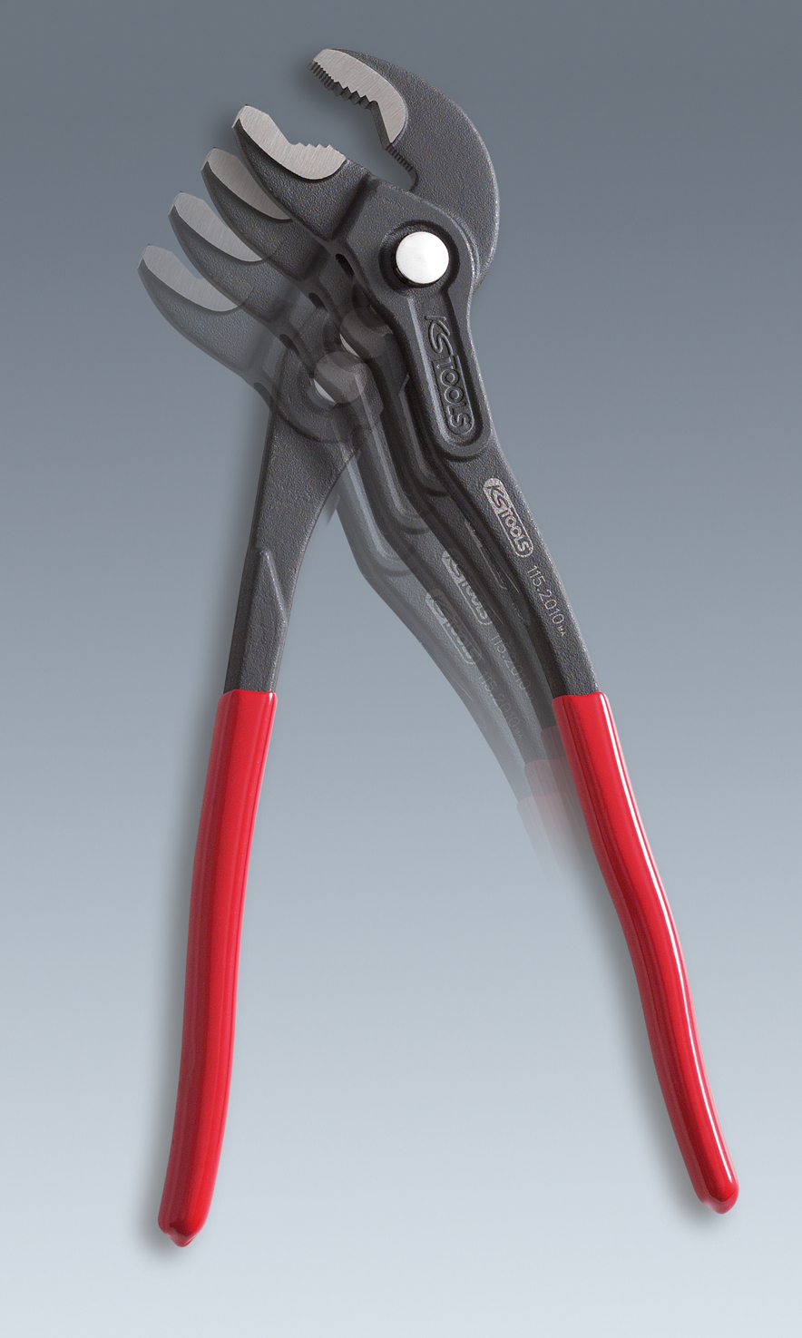 KS Tools Wasserpumpenzange mit Druckknopfverstellung