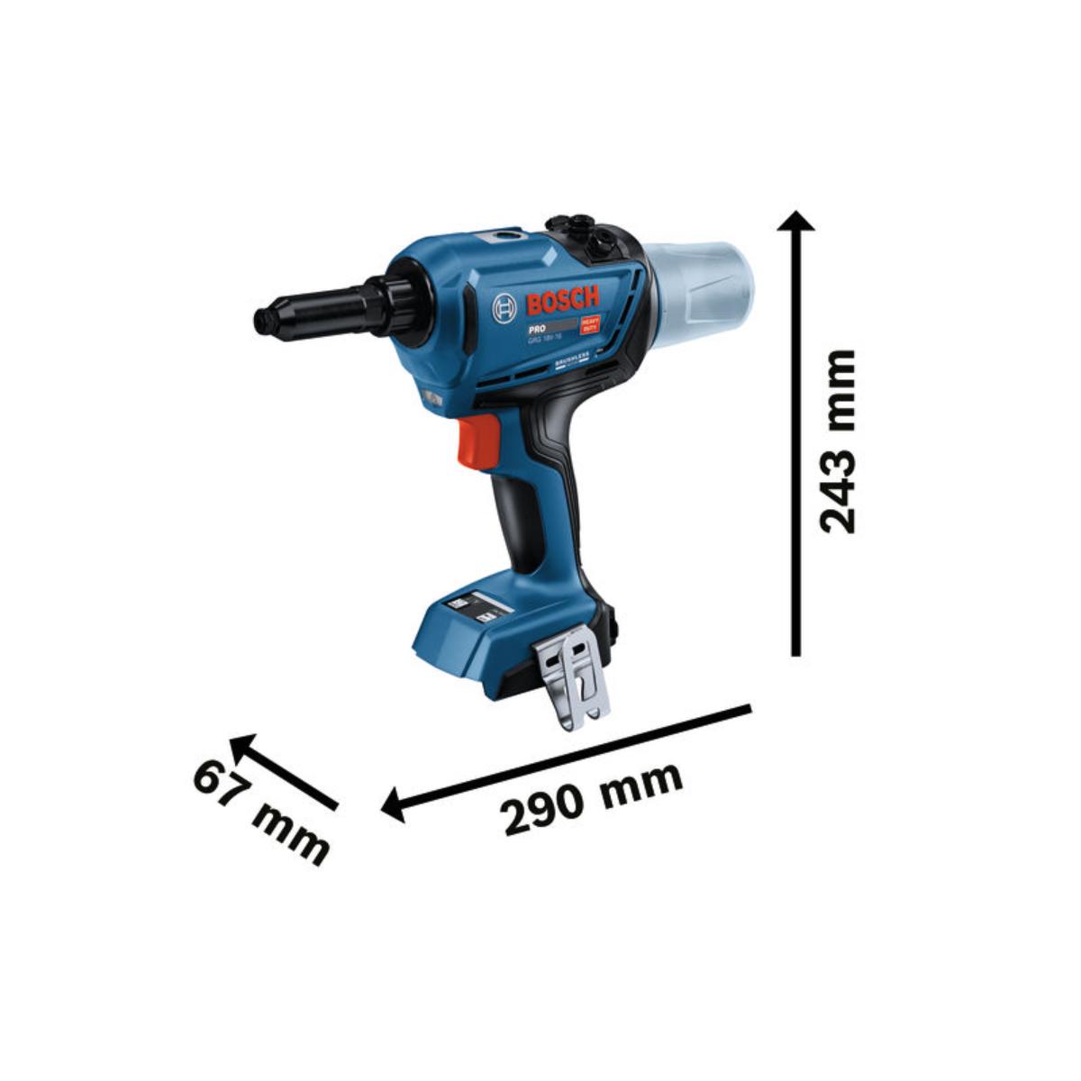 Bosch Akku-Nietpistole GRG18V-16