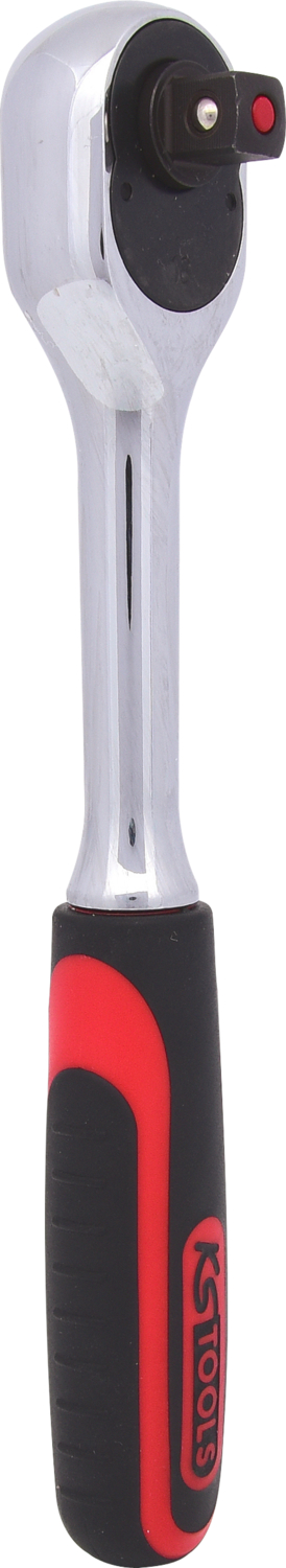 KS Tools 3/8" CHROMEplus Umschaltknarre, 72 Zahn, Kunststoffgriff