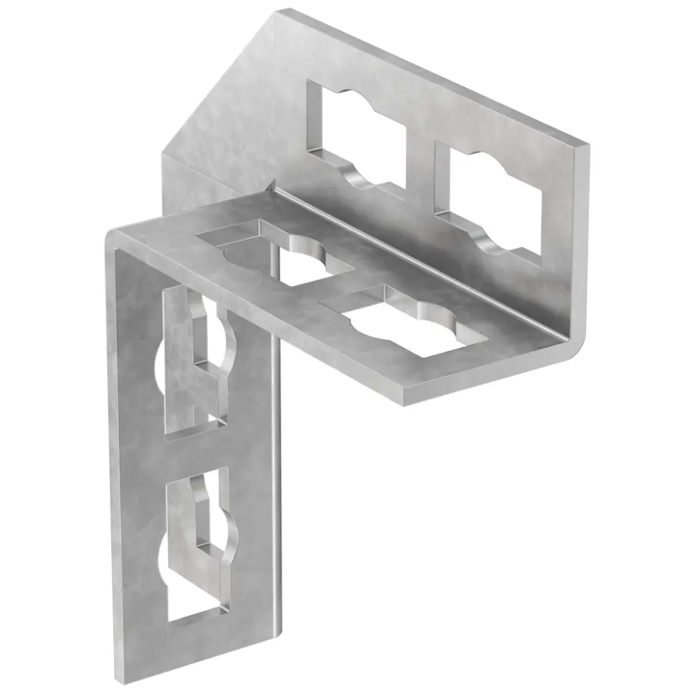 Fischer Universalwinkel PUWS 4x4 zinklamellenbeschichtet