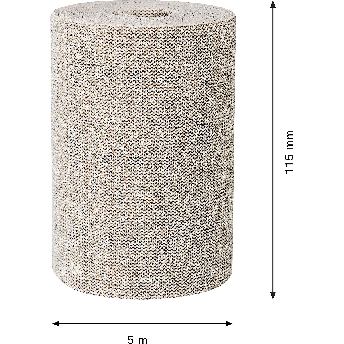 Bosch EXPERT M480 Schleifnetzrolle, Rollenlänge 5m, G 80
