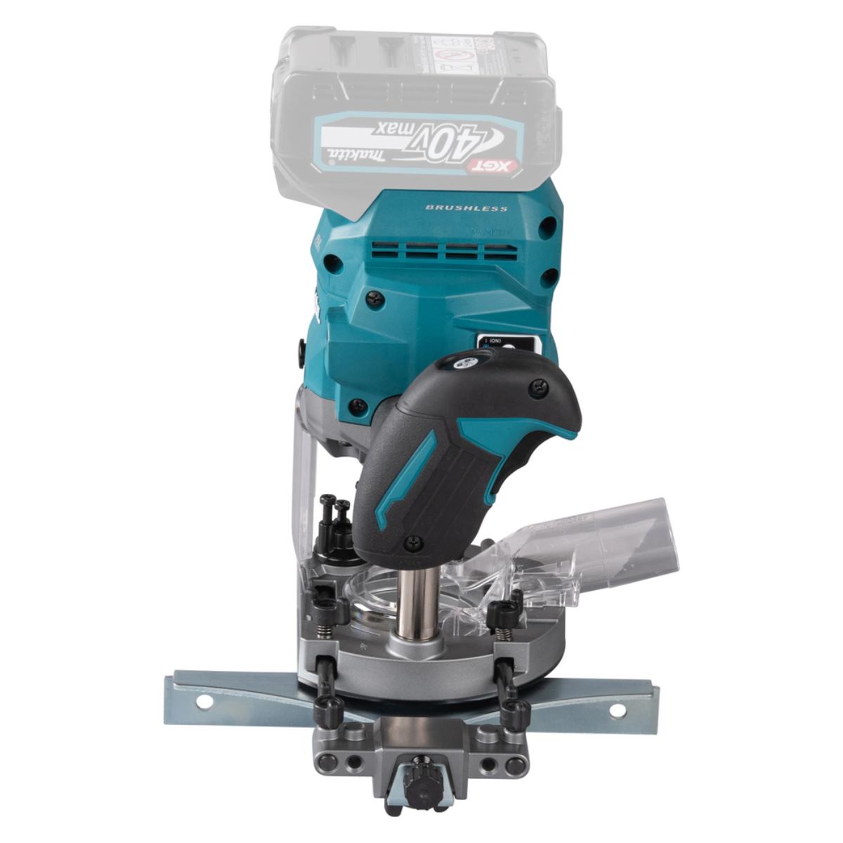 Makita Akku-Oberfräse XGT - 40V max. 12 mm - 8.000-25.000 U/min - RP001GZ