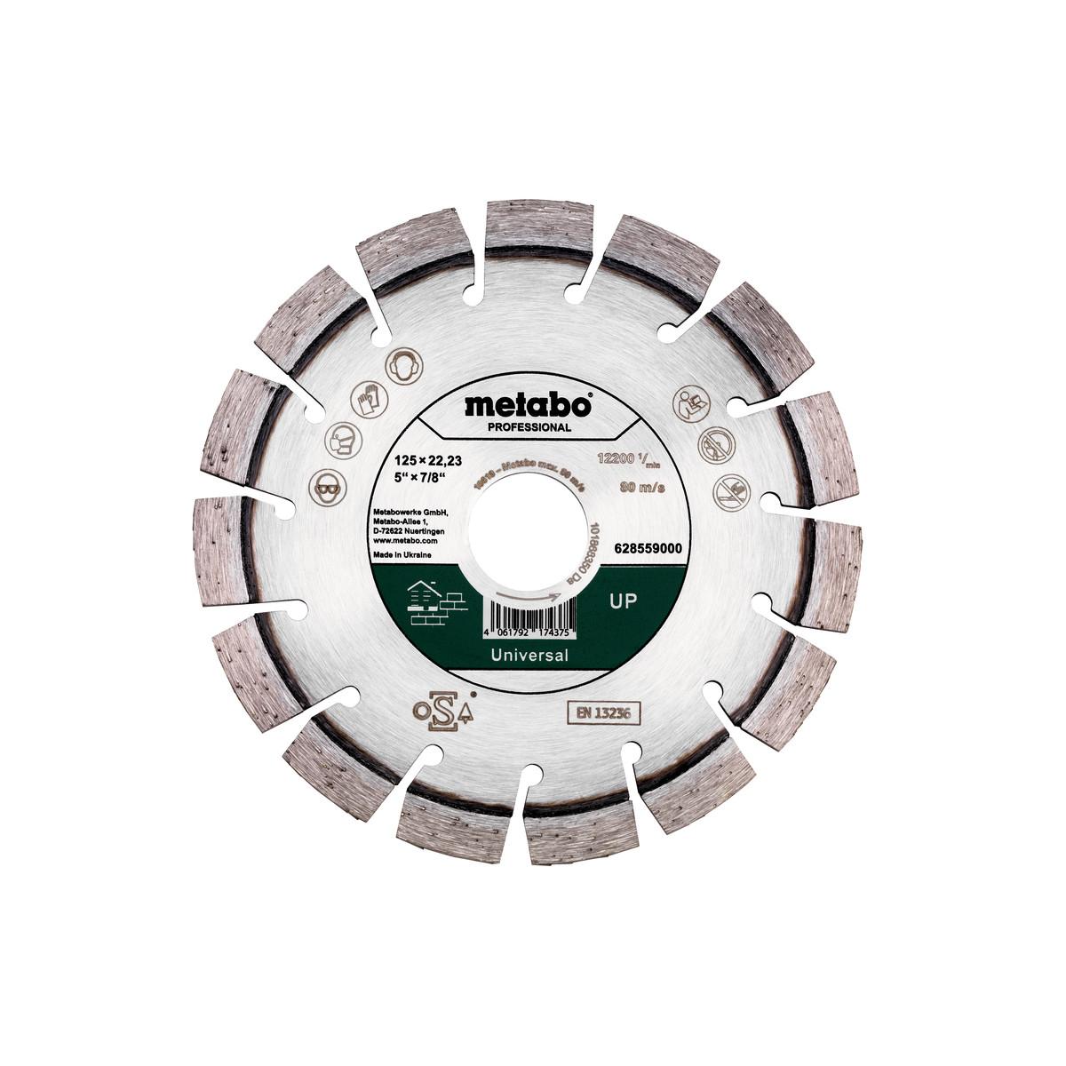 Metabo Diamanttrennscheibe UP, Universal professional