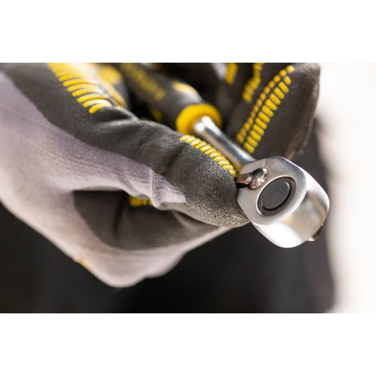 STANLEY FATMAX 1/4 Zoll High Perfomance Umschaltknarre, 120 Zähne, mit Bi-Material Griff für Kontrolle und Komfort