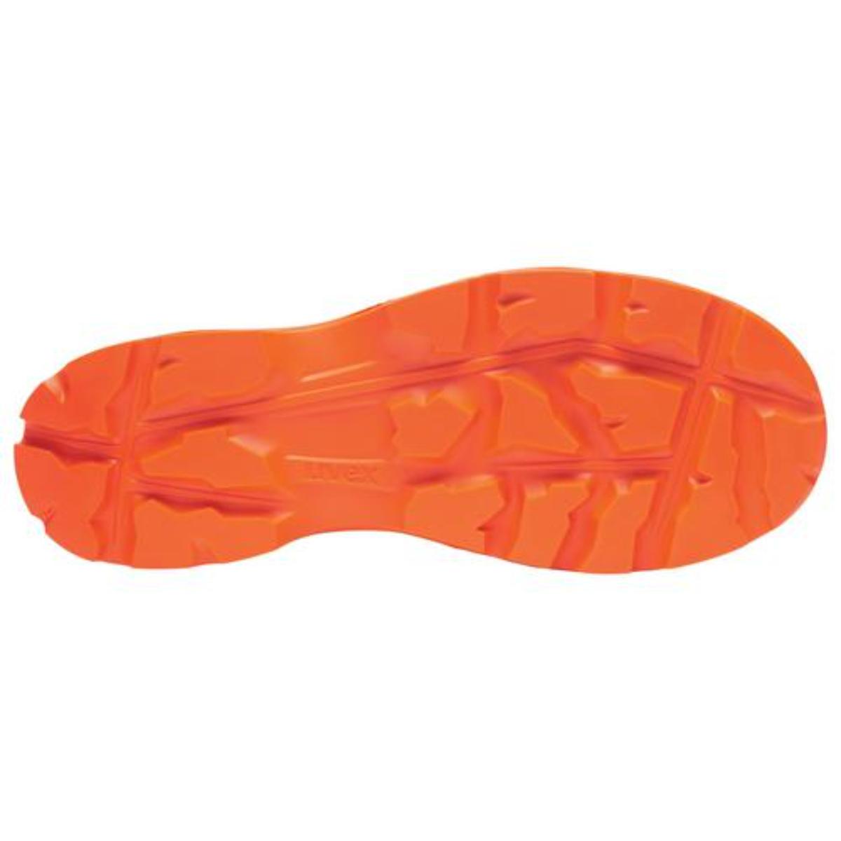 uvex 3 Sicherheitsschuh Stiefel S3, schwarz/orange