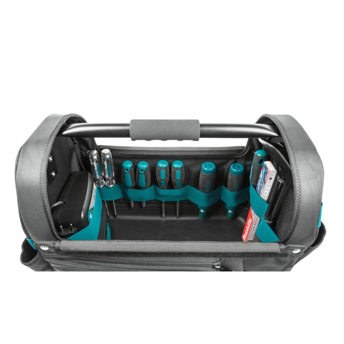 Makita Werkzeugtasche mit Haube 490x310x360 mm - 2,72 kg - 30,70 l - E-15419