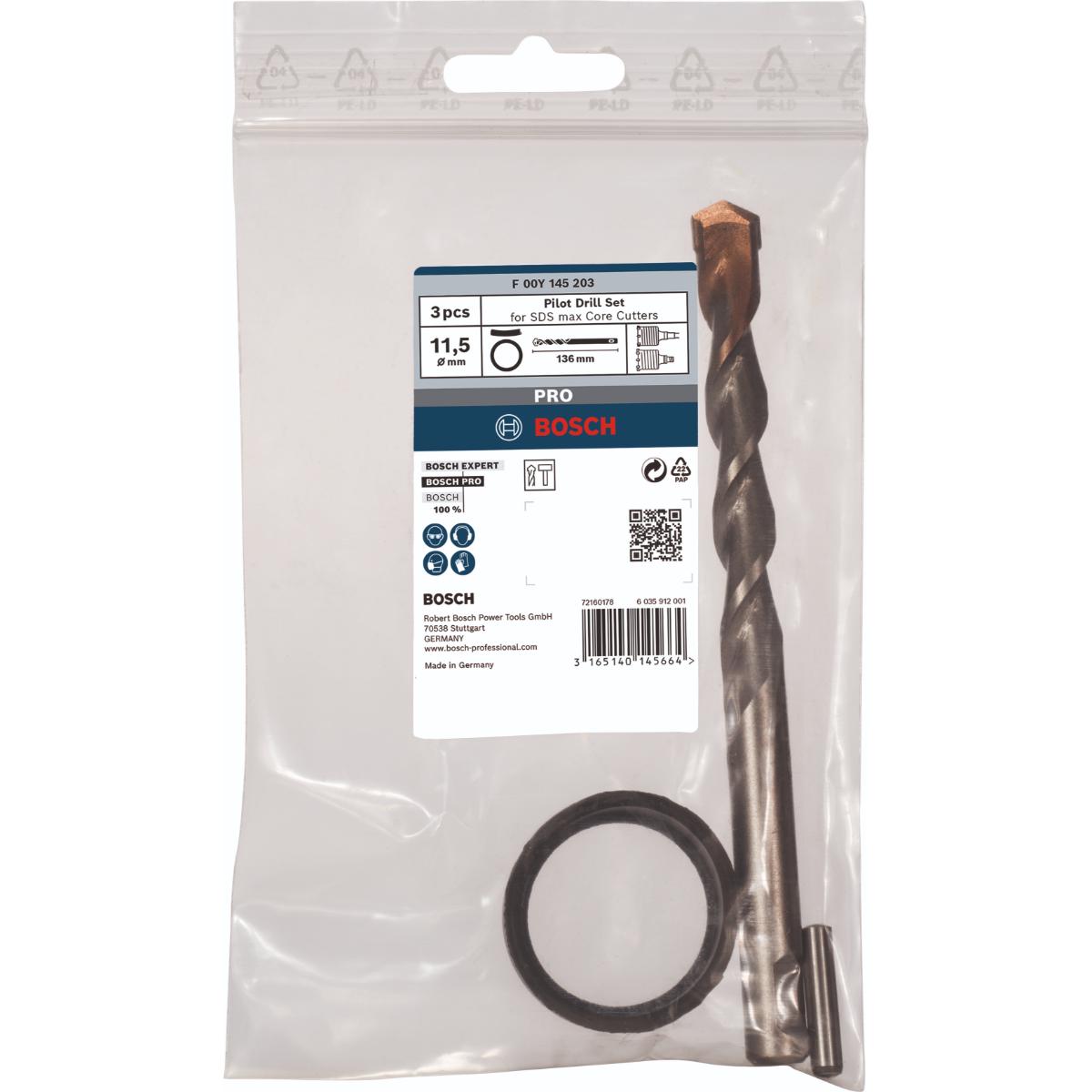 Bosch PRO Zentrierbohrer, 11,5 x 84 x 136 mm