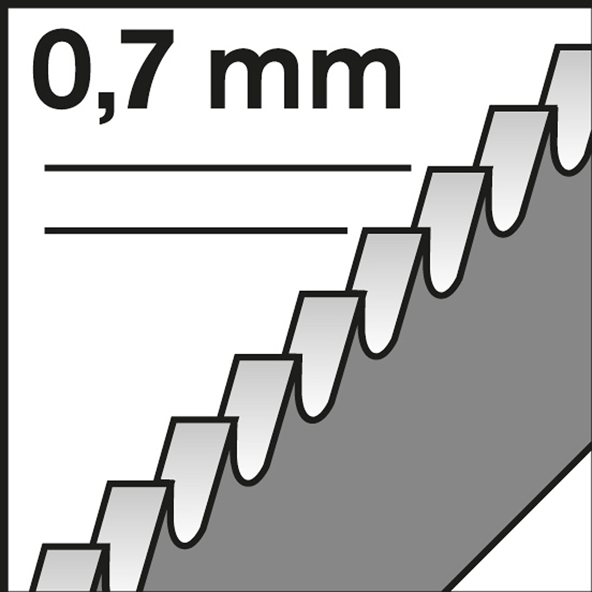 Bosch Stichsägeblatt T 118 G Basic for Metal