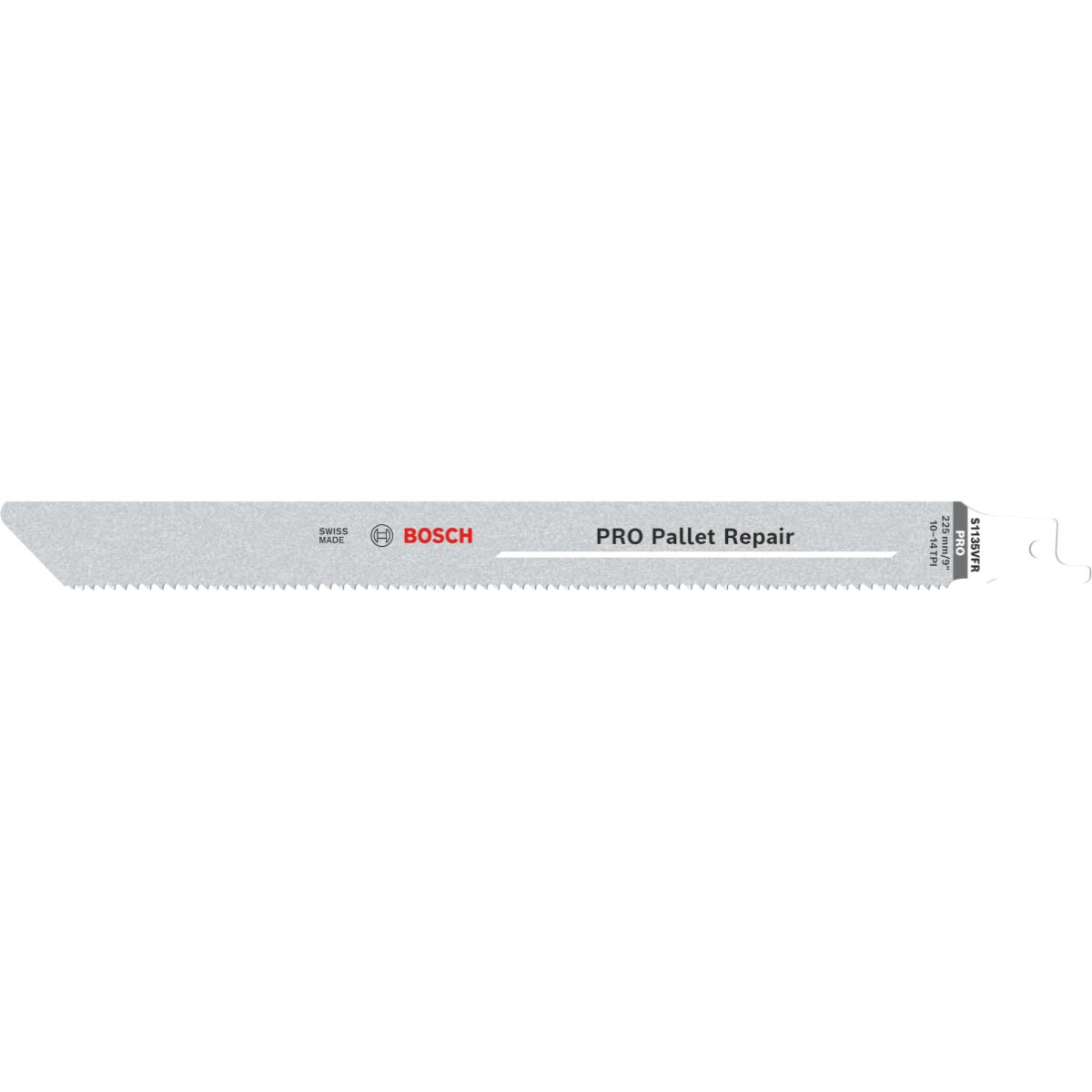 Bosch PRO Pallet Repair S1135VFR Blatt,1,25 x 19 x 225 mm