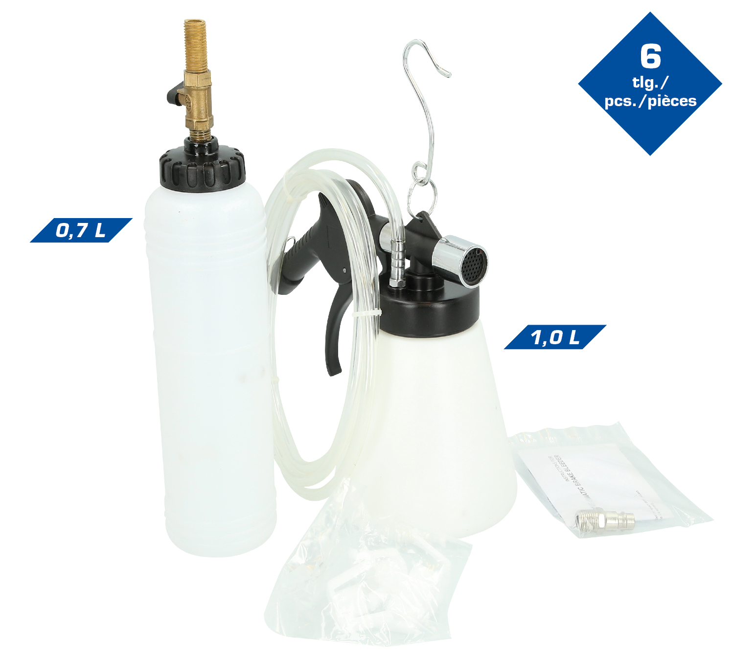 Brilliant Tools Druckluft-Bremsenentlüfter - BT701200