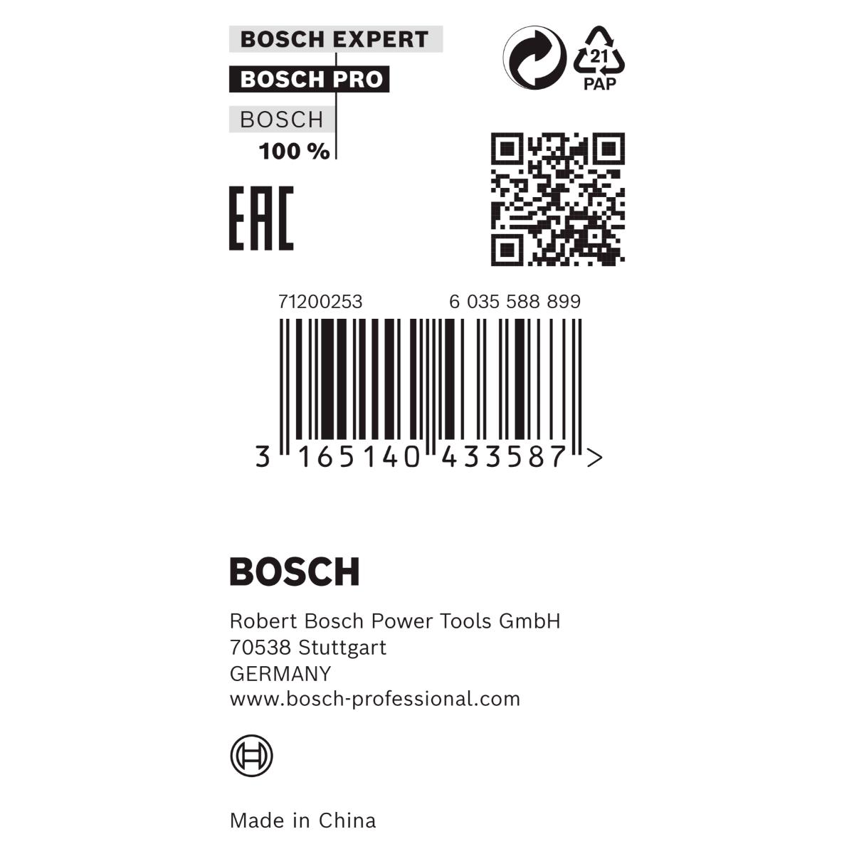 Bosch PRO Reduzierring für Kreissägeblätter ø 16mm