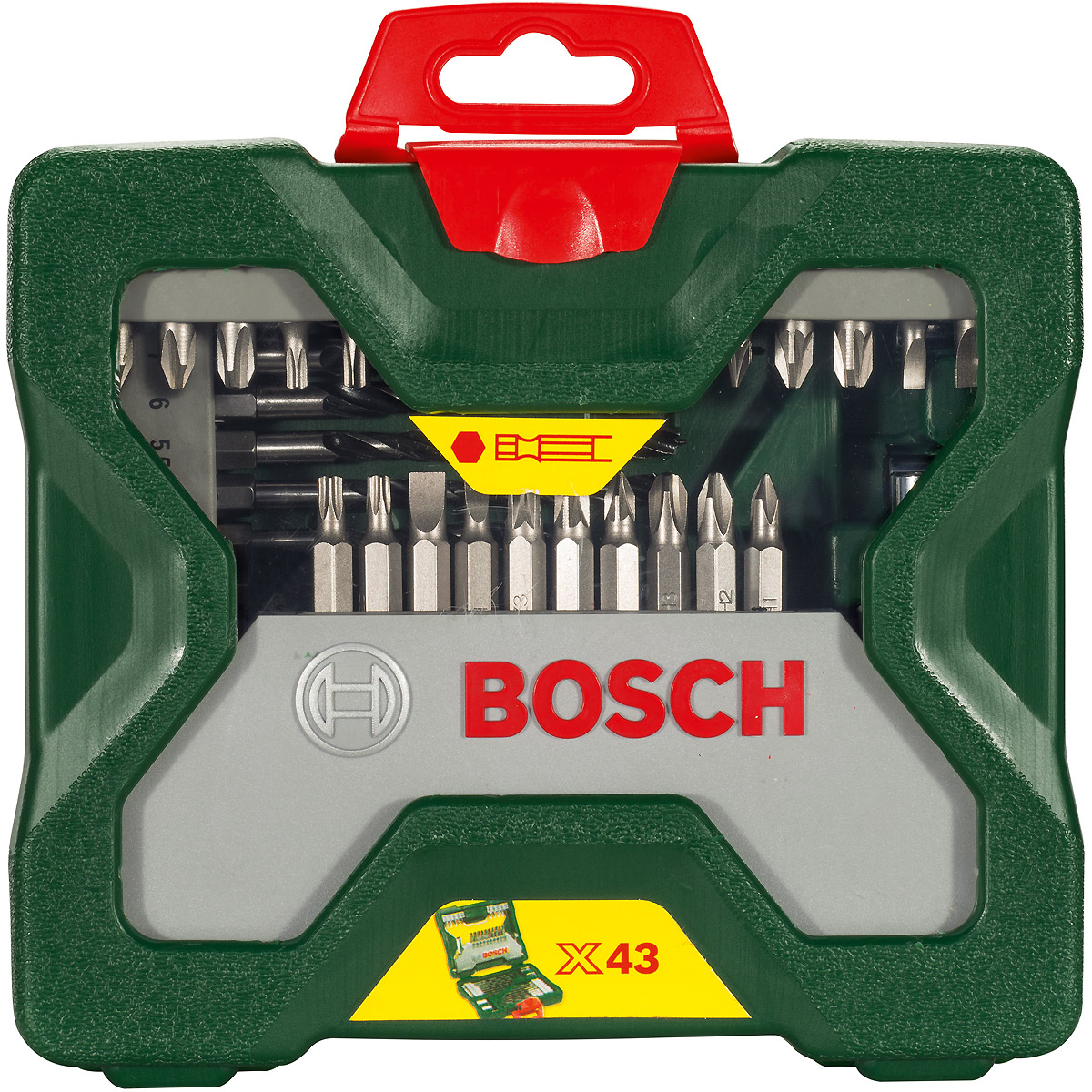 Bosch Sechskantbohrer X-Line-Set, 43 teilig