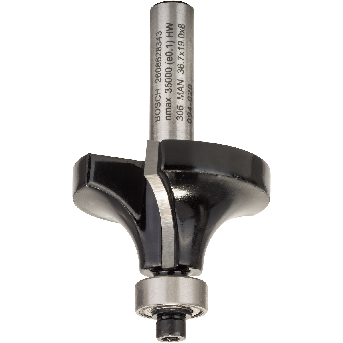 Bosch PRO Abrundfräser 8mm Schaft