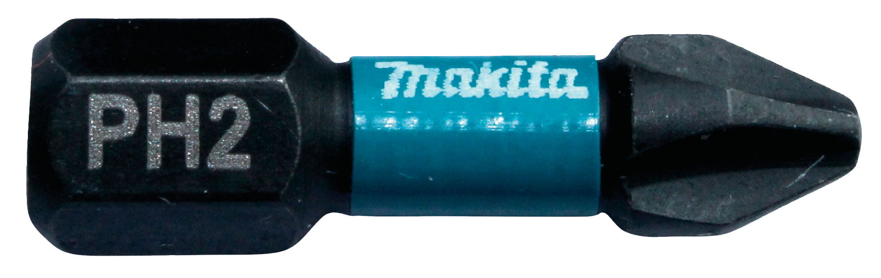 Makita Bit PH2 Impact Black, PH2 - 2 Stück - 25 mm - B-63616